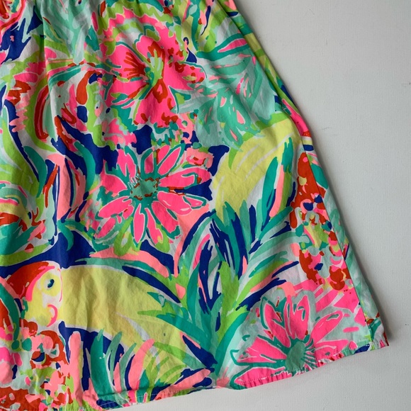 Lilly Pulitzer Claire dress in Multi Casa banana size XL 12-14 - Picture 4 of 8